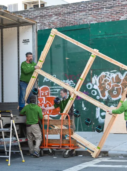 movers loading truck